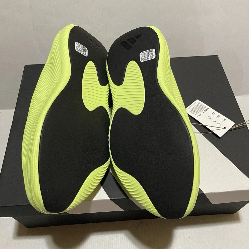 Adidas Pure Chill Sneakers Shoes KH6673 Mens 10 Neon Lime Green Athletic NEW